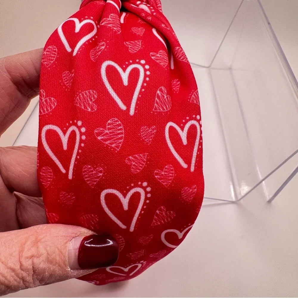 Valentine’s Day heart headband - New